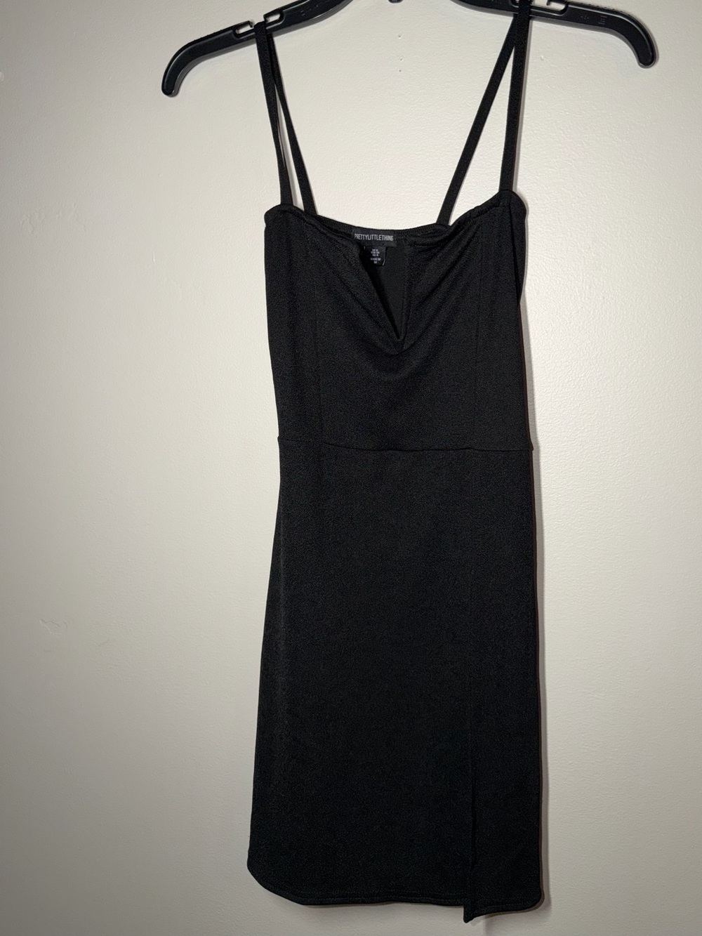 PrettyLittleThing Black Mini Dress